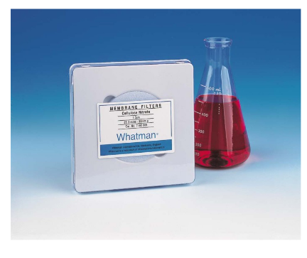 Whatman 7182-002 Cellulose Nitrate Membrane Circle, plain, 0.2 um pore size, 25 mm, 100 per pack